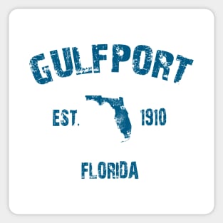 Vintage Gulfport Florida Sticker